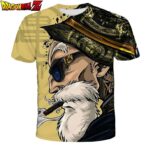 camiseta dragon ball roshi