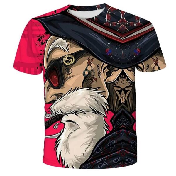 camiseta dragon ball roshi
