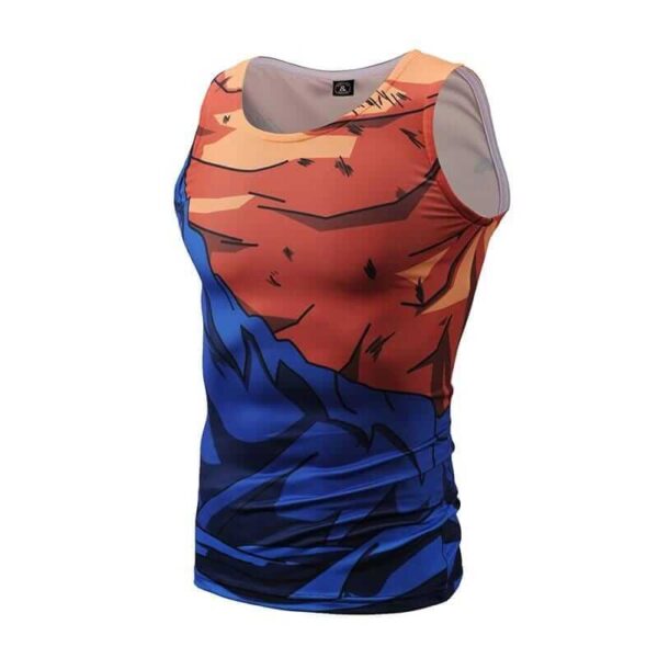 camiseta sin mangas goku saiyan