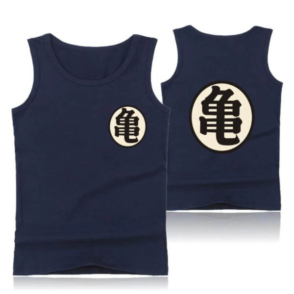 camiseta sin mangas kanji kame