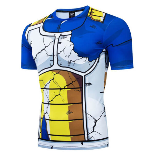 camiseta vegeta combate