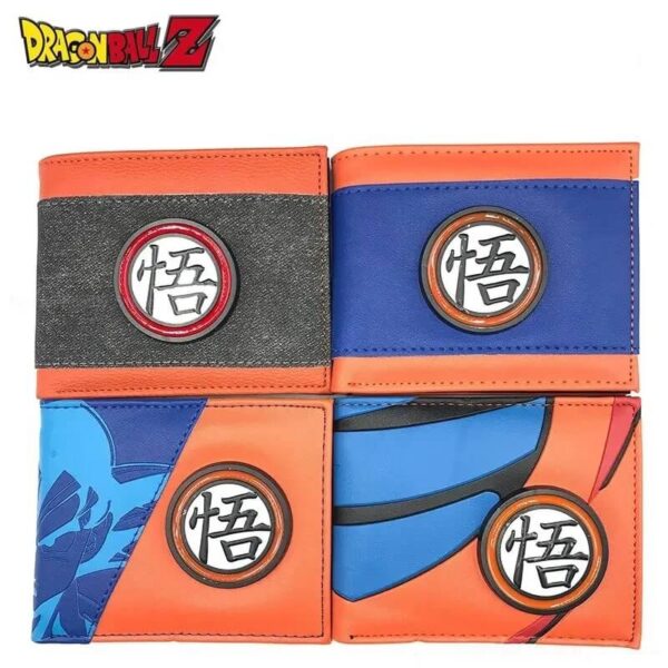cartera dragon ball cuero