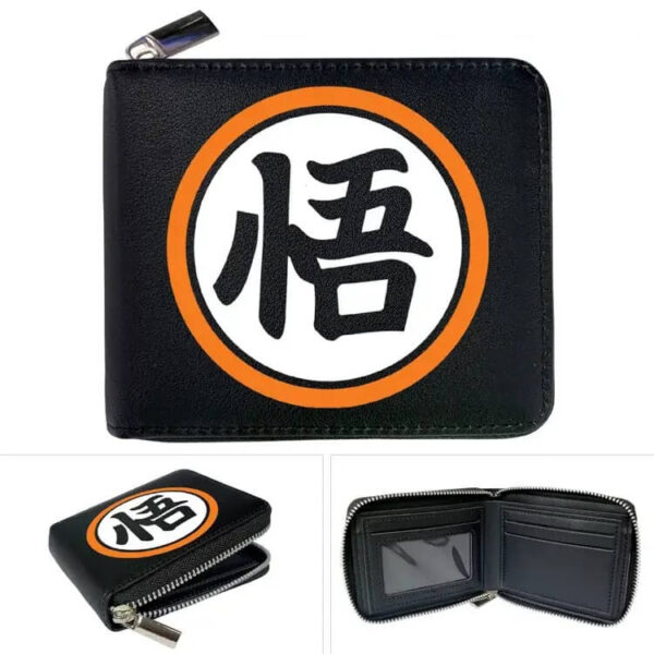 cartera logo dragon ball z
