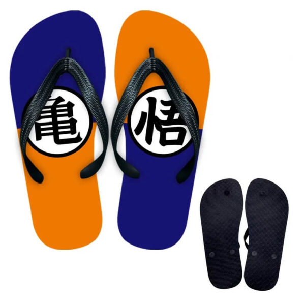 chanclas de dragon ball z
