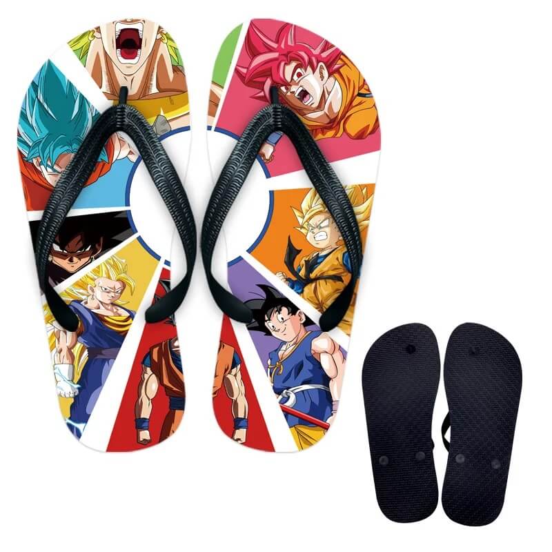 chanclas de dragon ball chanclas de dragon ball