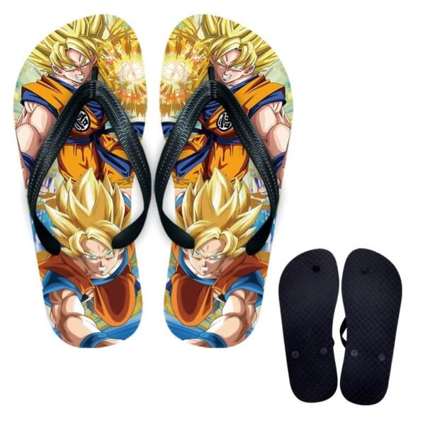 chanclas dragon ball hombre