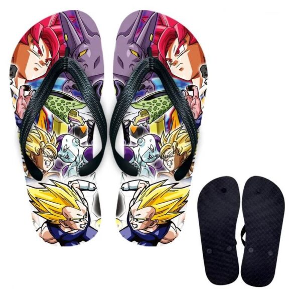 chanclas dragon ball malos