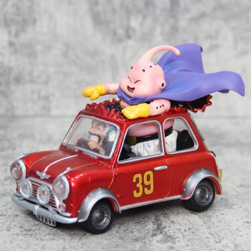 figura buu con coche figura buu con coche