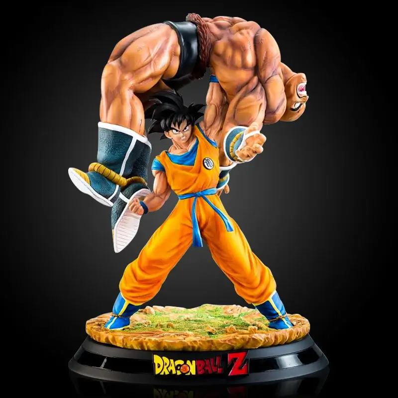 figura goku vs nappa figura goku vs nappa