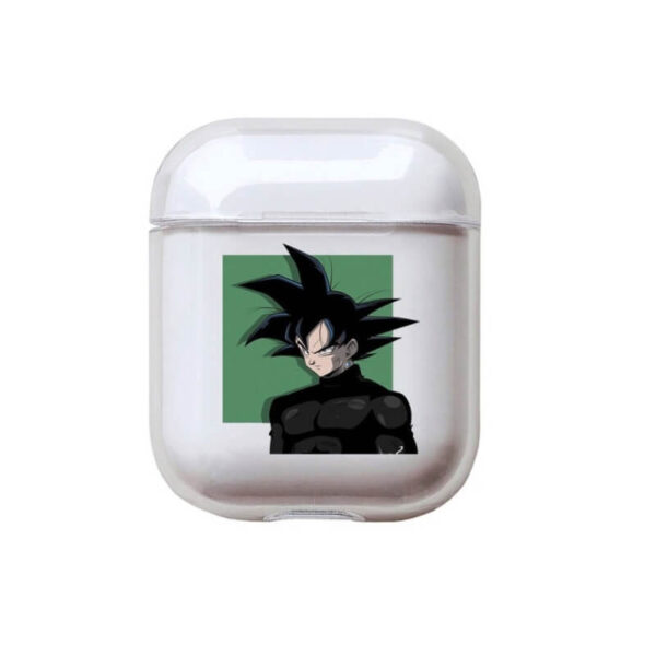 funda airpods black goku