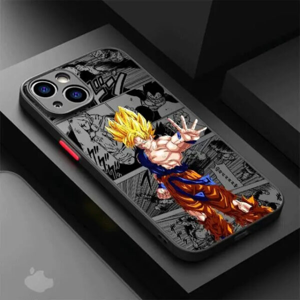 funda iphone antigolpes goku super saiyan