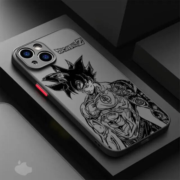 funda iphone goku tatuaje