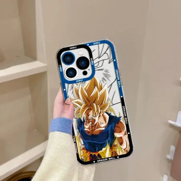 funda iphone silicona goku