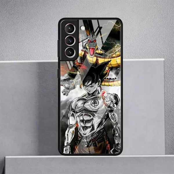 funda samsung dragon ball goku