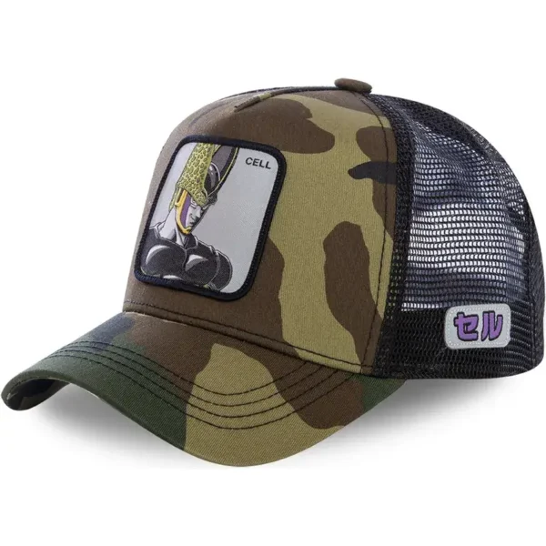 gorra dragon ball cell