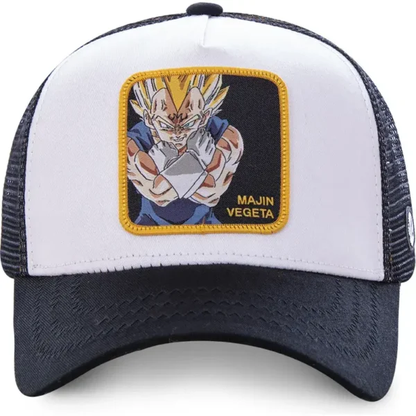 gorra dragon ball majin vegeta