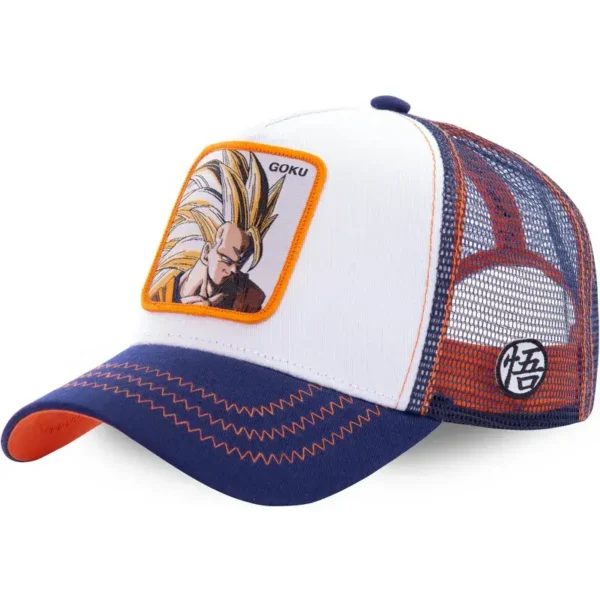 gorra goku blanco
