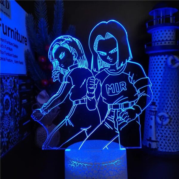 lampara dragon ball c17 c18