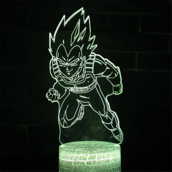 lampara vegeta dragon ball