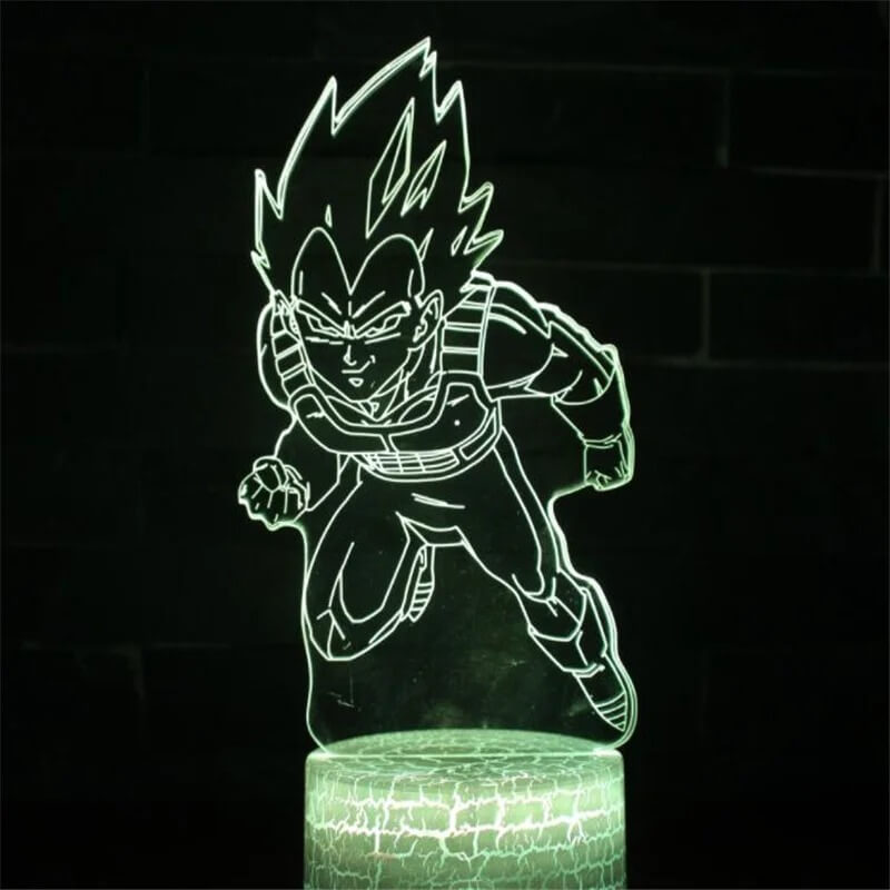 lampara vegeta dragon ball