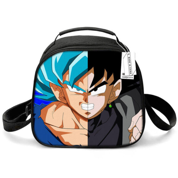 lunch box goku black blue