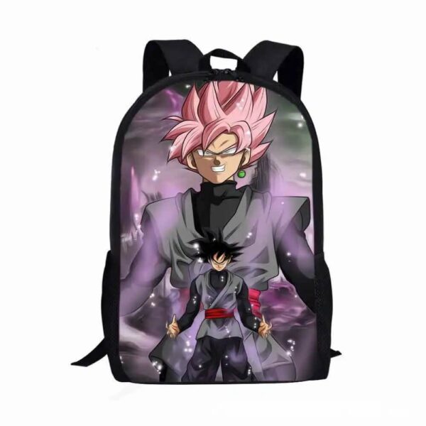 mochila dragon ball black goku