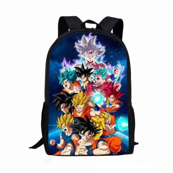 mochila goku transformacion