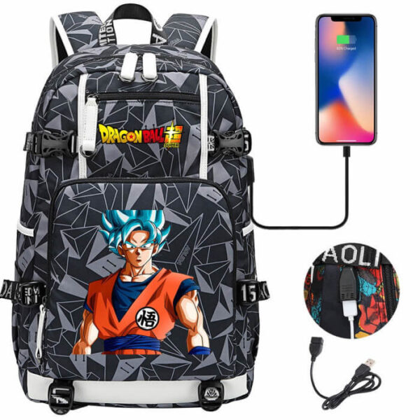 mochila silver goku