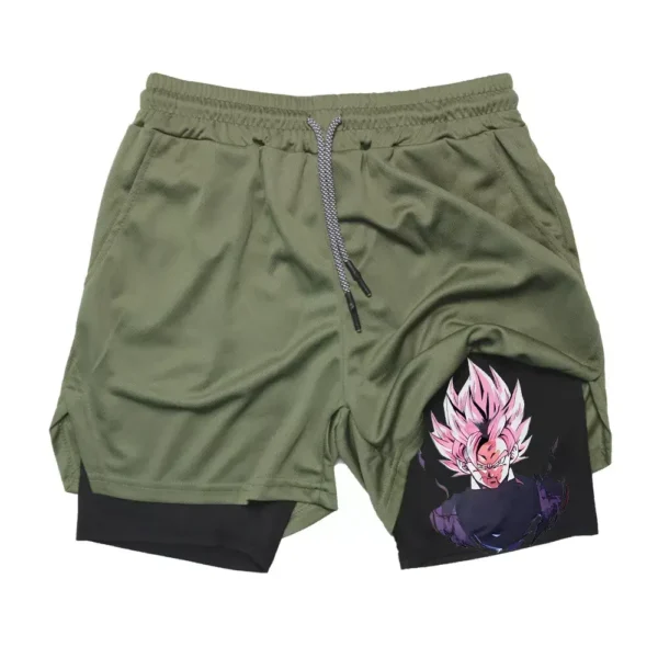 pantalon corto black goku