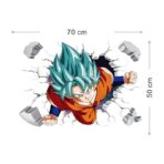 stickers goku blue
