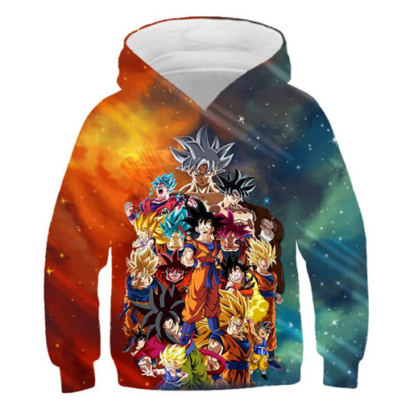sudadera dragon ball goku