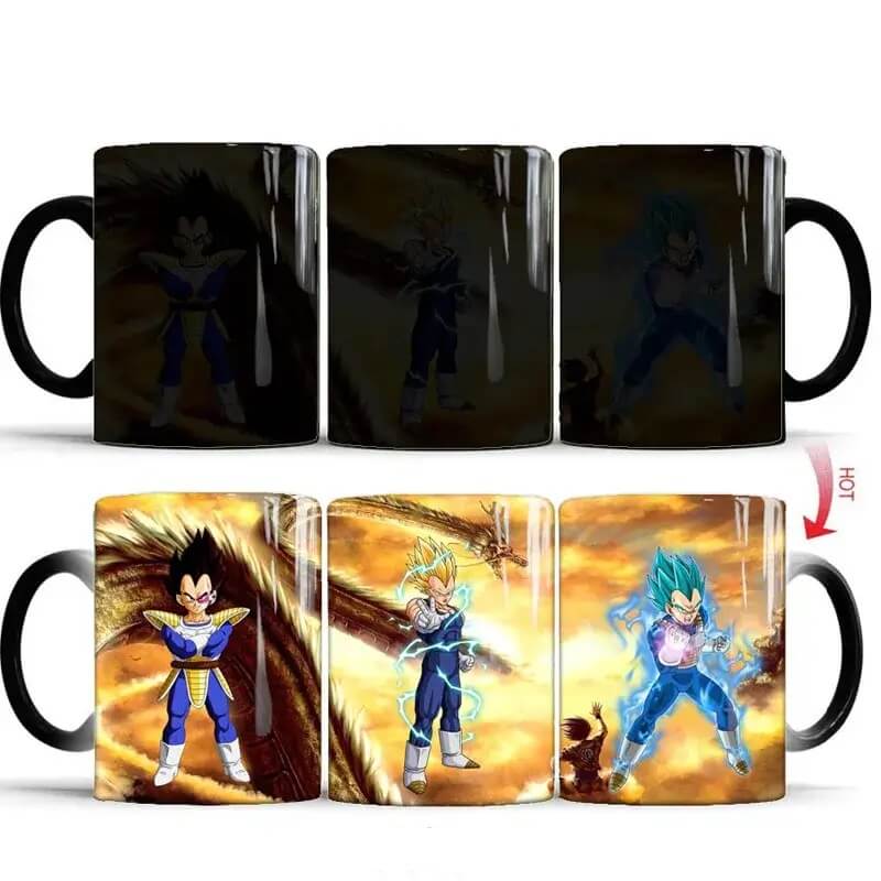 taza mágica dragon ball z