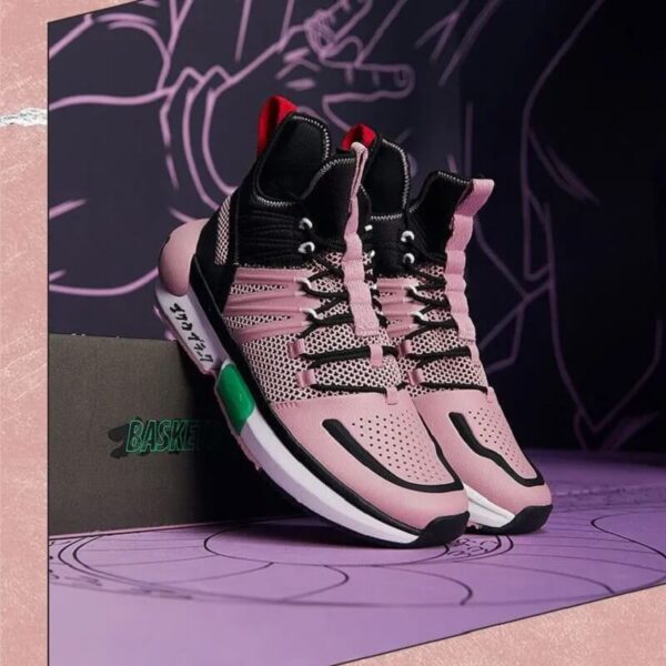 zapatillas black goku rosa