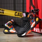 zapatillas de dragon ball goku blue