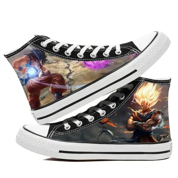zapatillas dragon ball arte