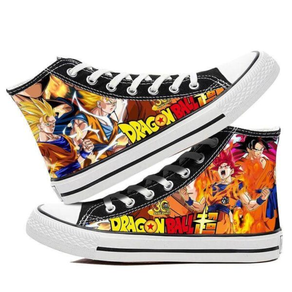 zapatillas dragon ball super goku