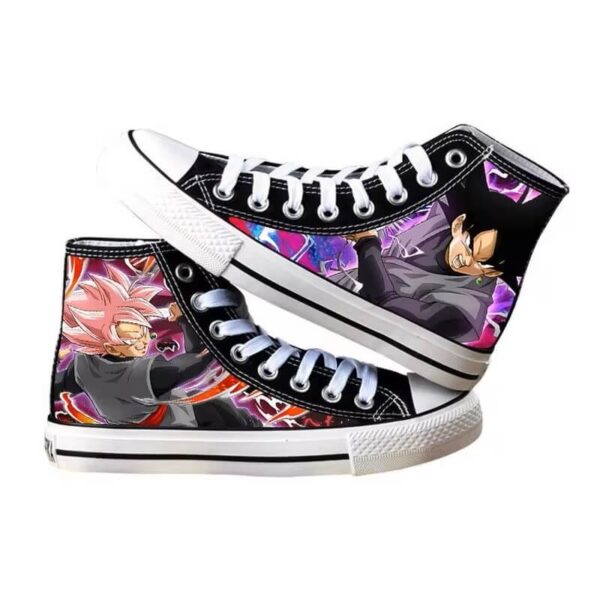 zapatillas dragon ball z black goku